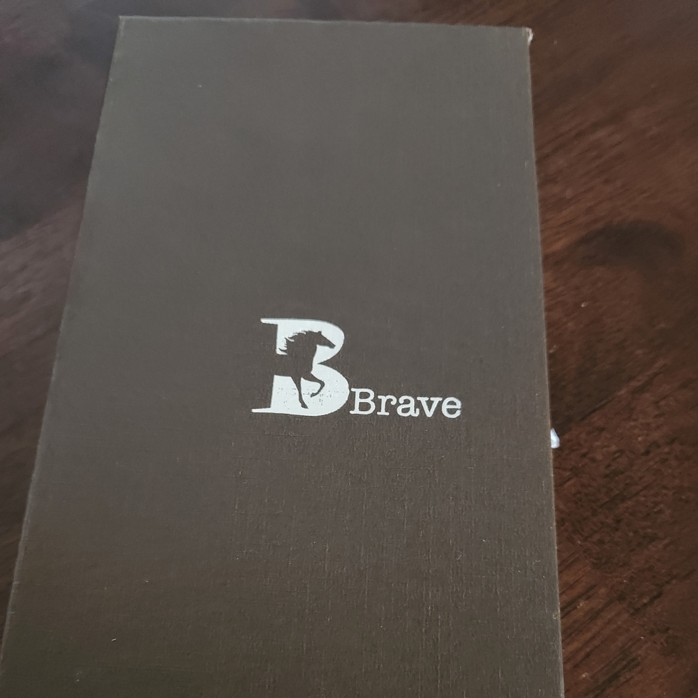 Brave Men's Italian Leather Slim Minimalist Wallet - New in BOX - Picture 3 of 6